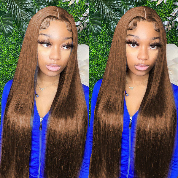 Fashion Long Straight Hair Synthetic Wigs - JIMY 