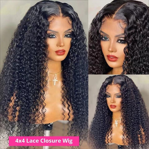 Lace Wig Headgear Female Long Curly Hair - JIMY 