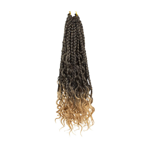 Chemical Fiber Hair Three-strand African Braid Crochet Hair - JIMY 
