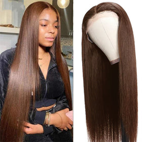 Fashion Long Straight Hair Synthetic Wigs - JIMY 