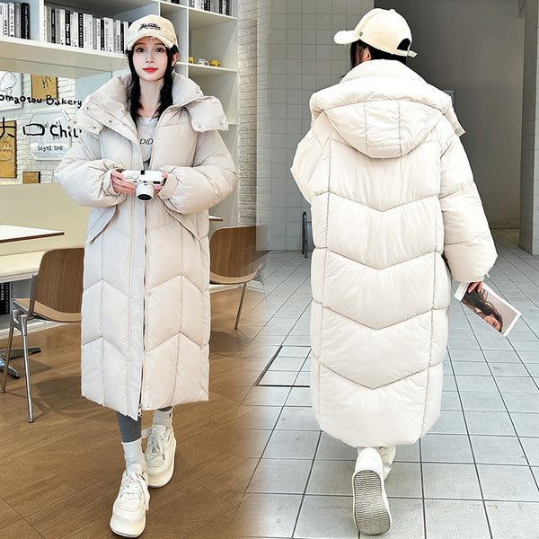 Thick Loose And Warm Cotton-padded Coat Women - JIMY 
