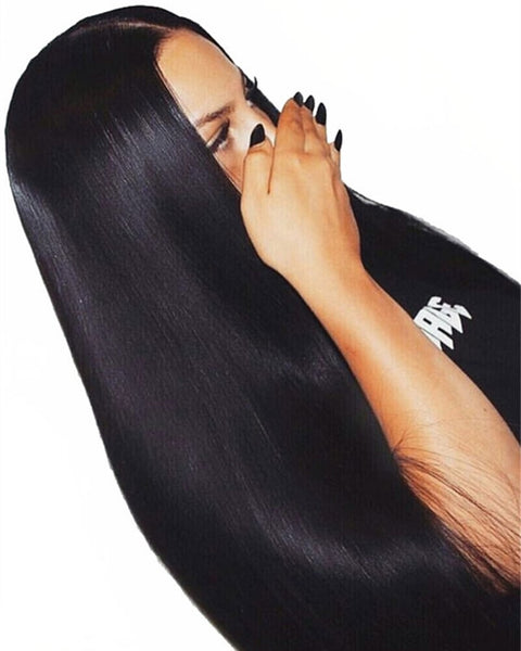 Front Lace Wigs Women High Quality Large Straight Hair - JIMY 