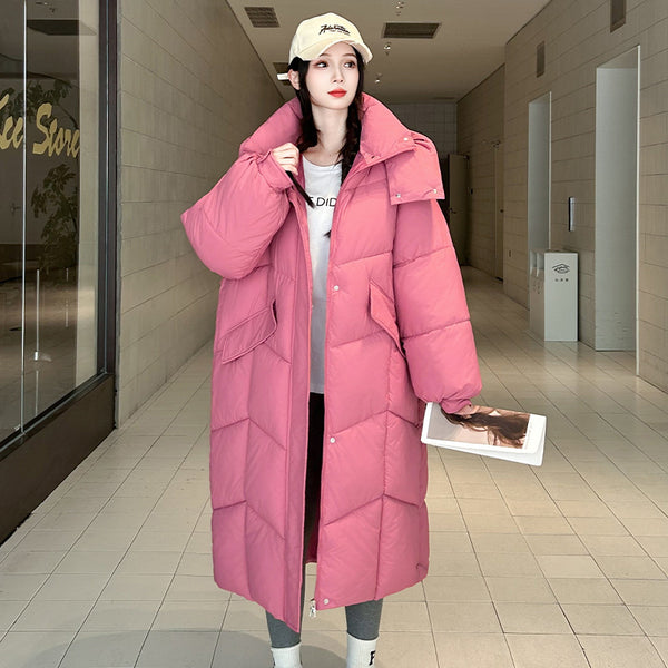 Thick Loose And Warm Cotton-padded Coat Women - JIMY 