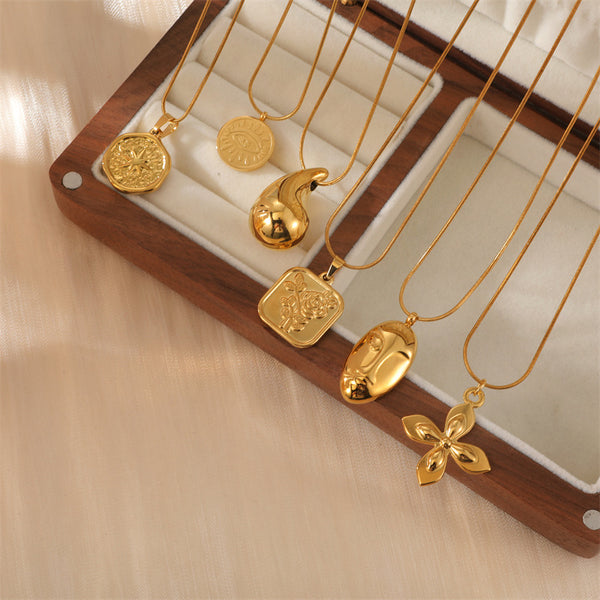 Women's Fashion Stainless Steel Necklace - JIMY 