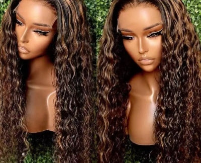 Lace Wig Headgear Female Long Curly Hair - JIMY 