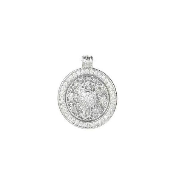 Eight Treasures Compass Rotating Necklace - JIMY 