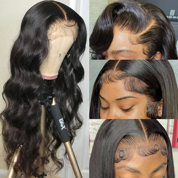 Synthetic Wigs Front Lace Long Curly Hair Headgear - JIMY 