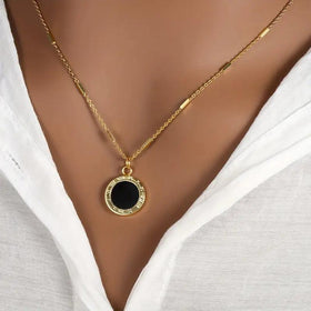 Stylish Womens Pendant Necklace Versatile Sweater Chain - JIMY 